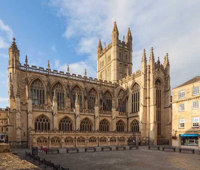 Bath abbey england places